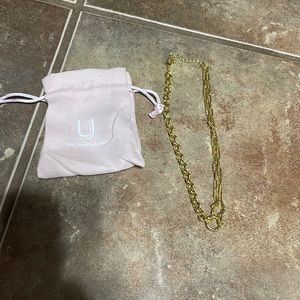 Uncommon James seeing double chain necklace gold